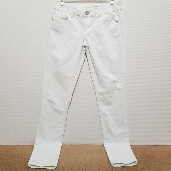 American Eagle jeans 0 Skinny colored denim stretch low rise waist - Picture 1 of 16